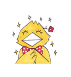 ますめちゃんととりさん☆毎日がハッピー（個別スタンプ：2）