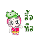 Mr. Kunta. love frog.（個別スタンプ：35）