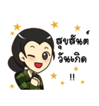 Soldier Ying : Happy Birthday 2024（個別スタンプ：3）