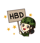 Soldier Ying : Happy Birthday 2024（個別スタンプ：9）
