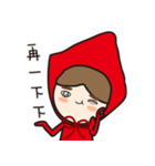 Funny of little red riding hood（個別スタンプ：19）