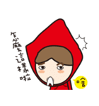 Funny of little red riding hood（個別スタンプ：26）