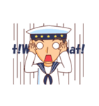 Minggoy the Navy animated！（個別スタンプ：8）