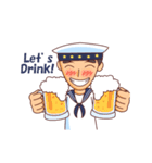 Minggoy the Navy animated！（個別スタンプ：14）