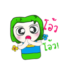 Hello！！ My name is Yada.（個別スタンプ：4）