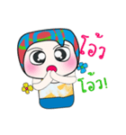 Hello！ My name is Jame..^_^（個別スタンプ：4）