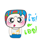 Hello！ My name is Jame..^_^（個別スタンプ：7）