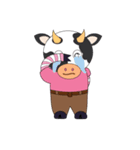 pretty cow（個別スタンプ：7）
