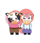 pretty cow（個別スタンプ：11）