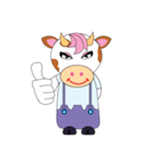 pretty cow（個別スタンプ：12）