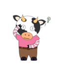 pretty cow（個別スタンプ：15）