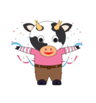pretty cow（個別スタンプ：32）
