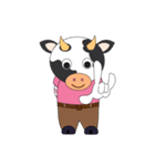 pretty cow（個別スタンプ：33）
