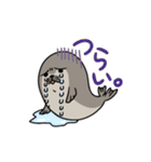 やる気がないあざらし。（個別スタンプ：25）