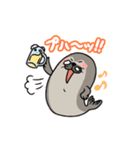 やる気がないあざらし。（個別スタンプ：32）