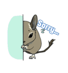 デグーでおへんじ（個別スタンプ：14）