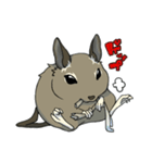 デグーでおへんじ（個別スタンプ：15）