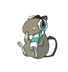 デグーでおへんじ（個別スタンプ：21）