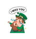 St Patricks Day Leprechaun Stickers（個別スタンプ：1）