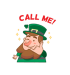 St Patricks Day Leprechaun Stickers（個別スタンプ：4）