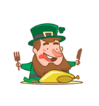 St Patricks Day Leprechaun Stickers（個別スタンプ：8）