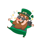 St Patricks Day Leprechaun Stickers（個別スタンプ：9）