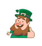 St Patricks Day Leprechaun Stickers（個別スタンプ：10）