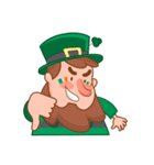 St Patricks Day Leprechaun Stickers（個別スタンプ：12）