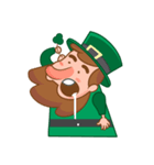 St Patricks Day Leprechaun Stickers（個別スタンプ：16）