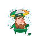 St Patricks Day Leprechaun Stickers（個別スタンプ：19）