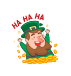 St Patricks Day Leprechaun Stickers（個別スタンプ：21）