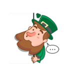 St Patricks Day Leprechaun Stickers（個別スタンプ：22）
