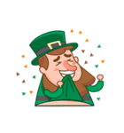 St Patricks Day Leprechaun Stickers（個別スタンプ：23）