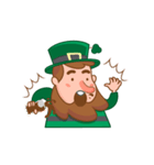 St Patricks Day Leprechaun Stickers（個別スタンプ：25）