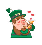 St Patricks Day Leprechaun Stickers（個別スタンプ：28）
