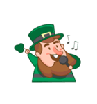 St Patricks Day Leprechaun Stickers（個別スタンプ：29）