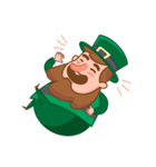 St Patricks Day Leprechaun Stickers（個別スタンプ：30）
