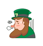 St Patricks Day Leprechaun Stickers（個別スタンプ：32）