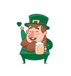 St Patricks Day Leprechaun Stickers（個別スタンプ：39）