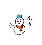 雪だるまくん（個別スタンプ：24）