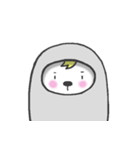 【汎用】きぐるみ人間なかのさん（個別スタンプ：1）