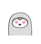 【汎用】きぐるみ人間なかのさん（個別スタンプ：3）
