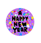 Her name is Lilly . HAPPY NEW YEAR ver（個別スタンプ：1）