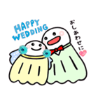 バドミントンが大好きです！おめでとうver（個別スタンプ：3）