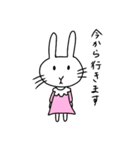 おけいこうさぎ 茶道（個別スタンプ：5）