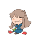 顔芸じゃないけど（個別スタンプ：18）