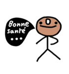 Bonjour (French)（個別スタンプ：6）