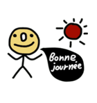 Bonjour (French)（個別スタンプ：7）