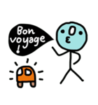 Bonjour (French)（個別スタンプ：23）