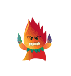 Fiffy the Fire ＆ Todd Teddy（個別スタンプ：6）